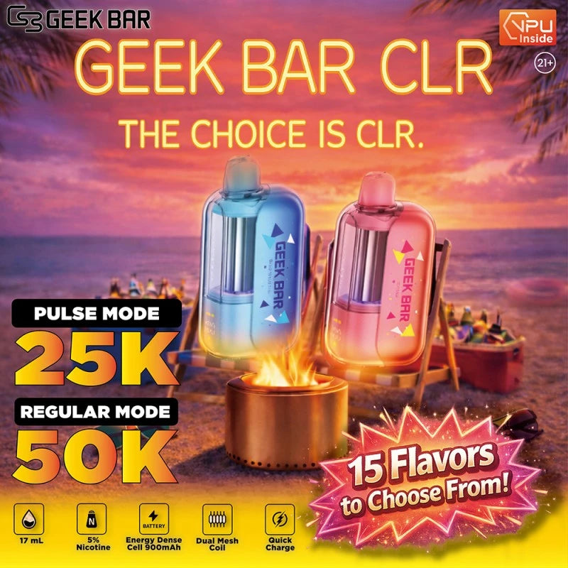 GEEK BAR CLR 50K